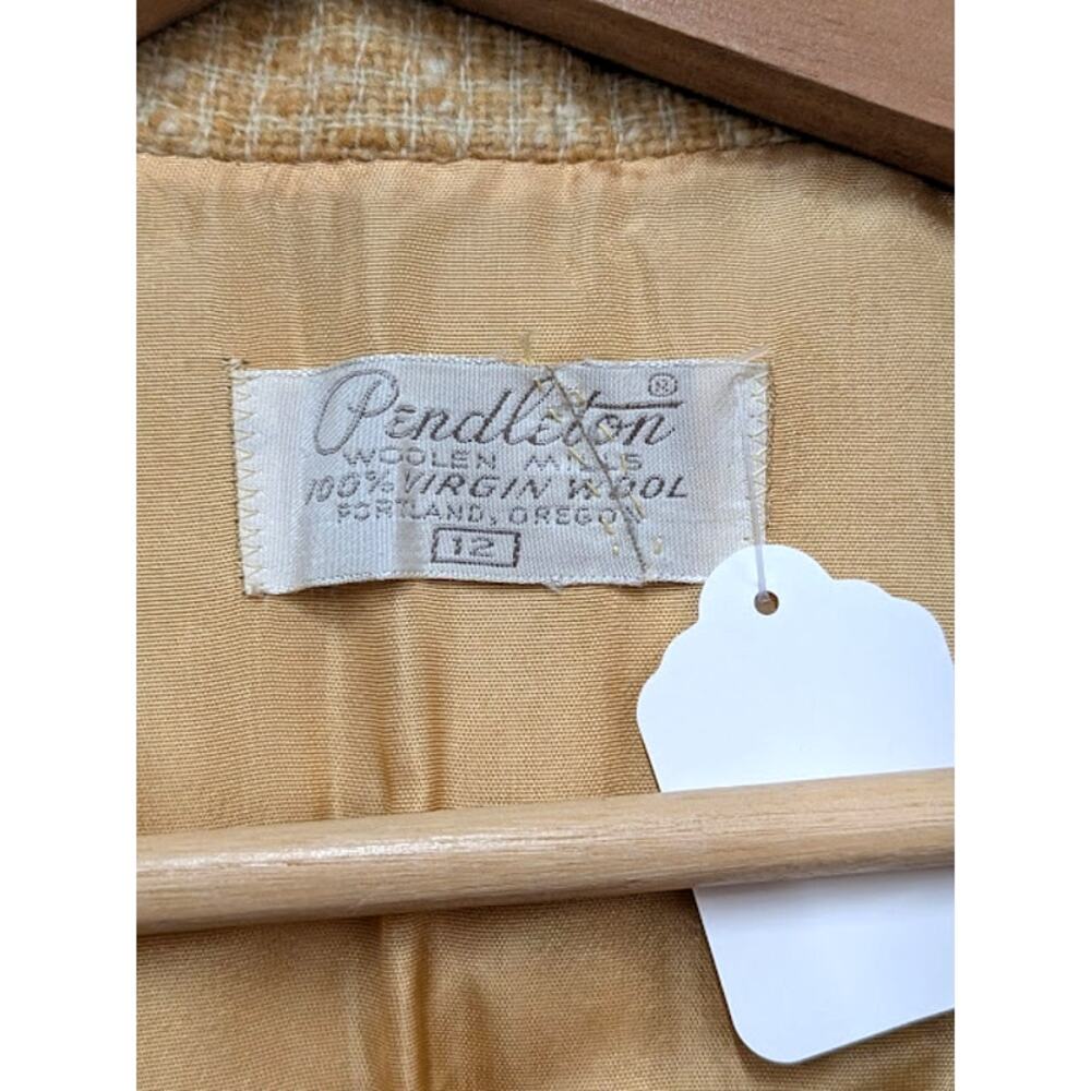 Pendleton Wool Tweed Button Down Dress - image 2